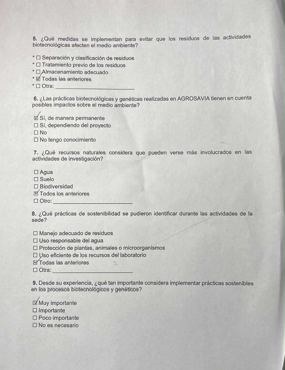Fotografía del documento físico impreso página 2